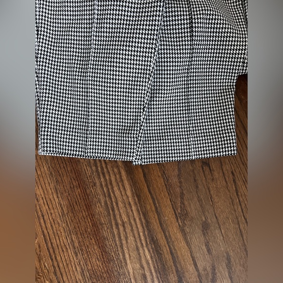 Express High Rise Ankle Pants Houndstooth 16R - Picture 5 of 7